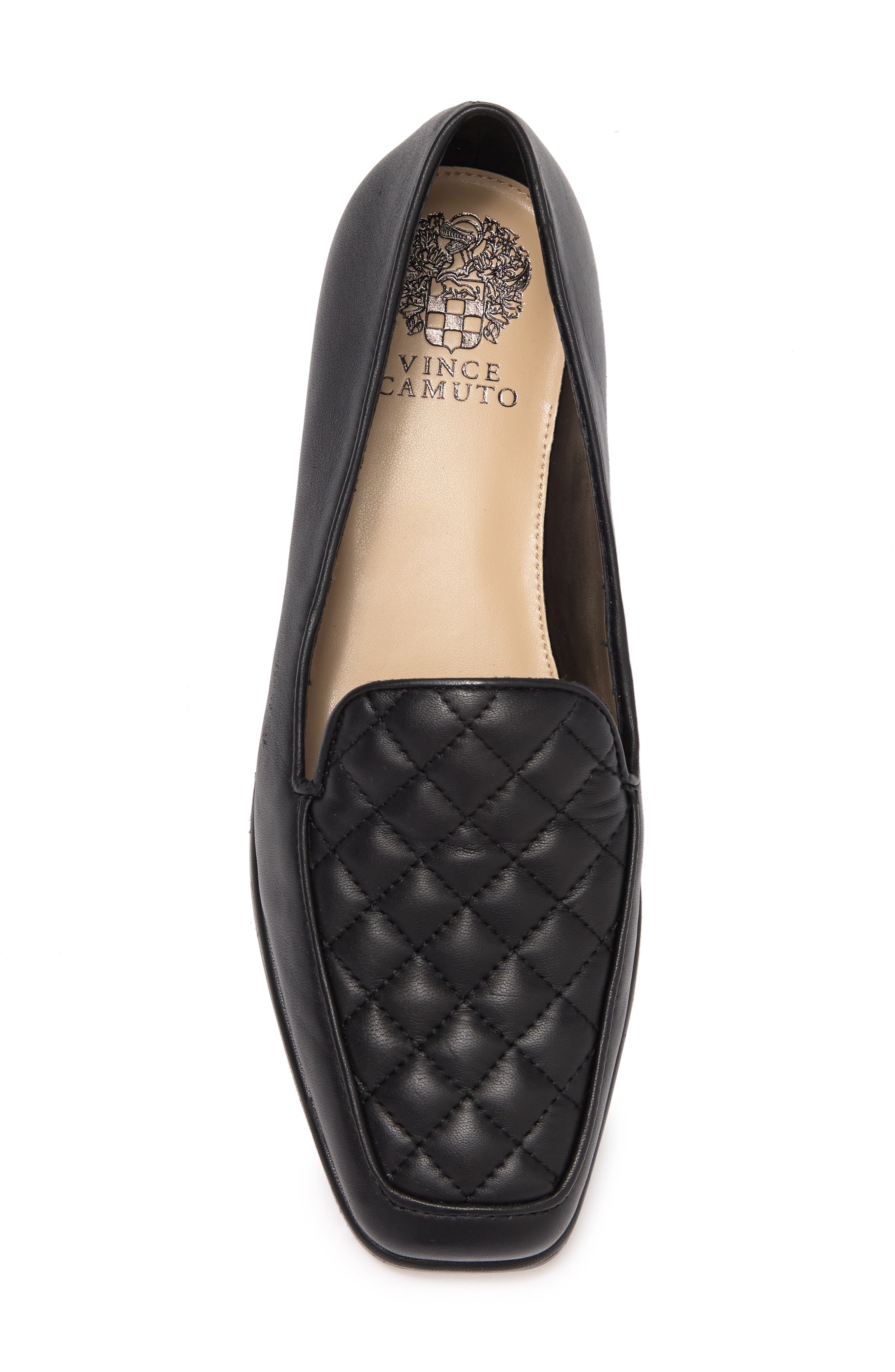 Vince Camuto Regintia Diamond Quilted Loafer, Alternate, color, 