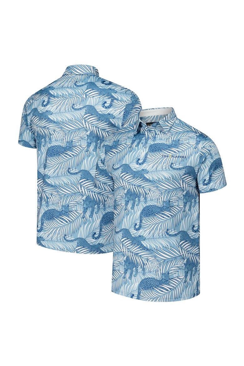 Men's Flomotion Blue THE PLAYERS Party Animal Polo, Main, color, Blue