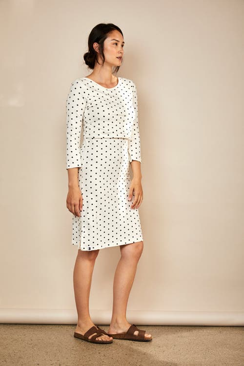 The Bshirt Womens 3/4 Sleeve Nursing Dress
