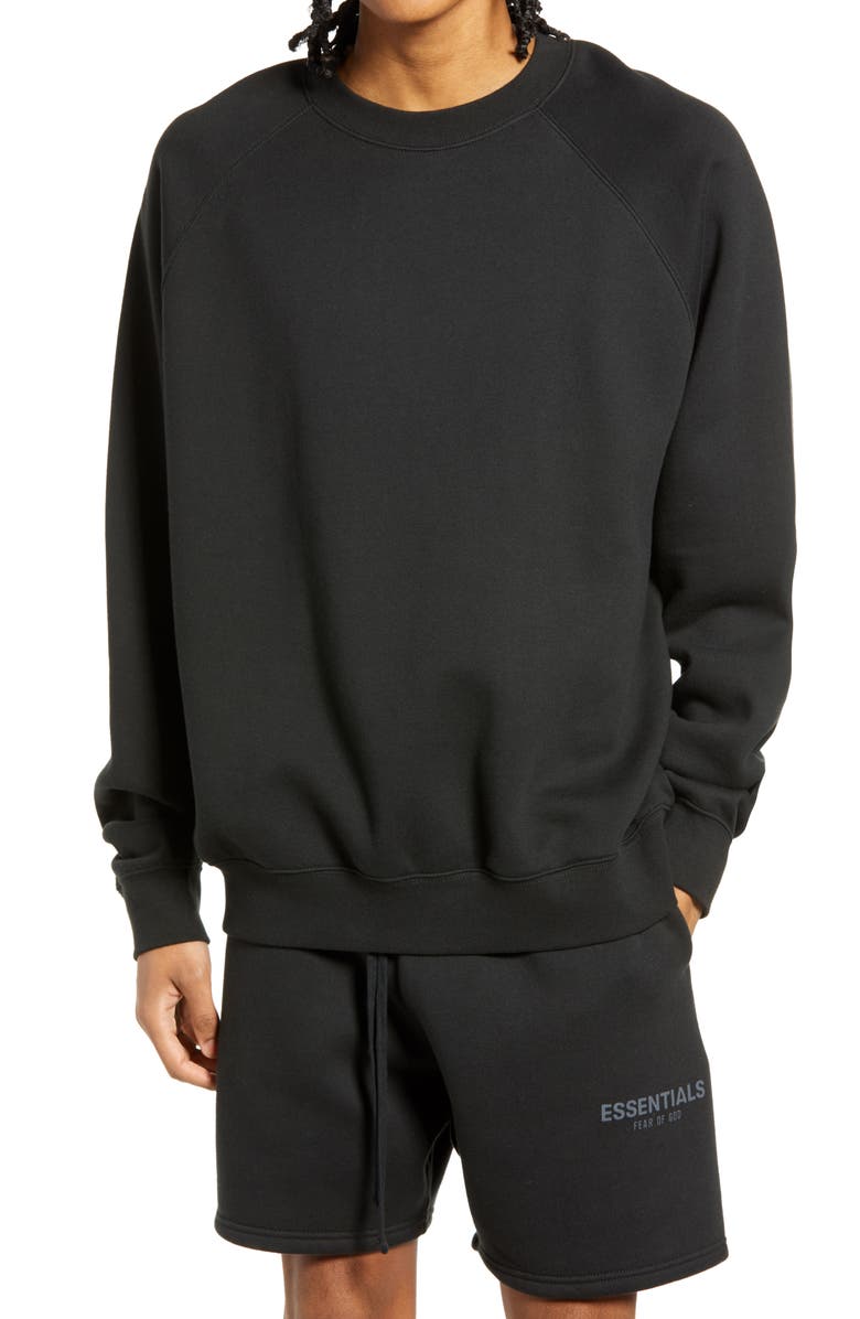 PacSun Fear of God Essentials Unisex Logo Sweatshirt, Main, color, 