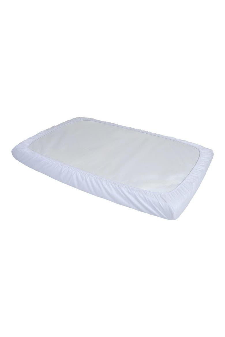 Standard Compact Crib Sheet - White  - Set of 4, Alternate, color, White