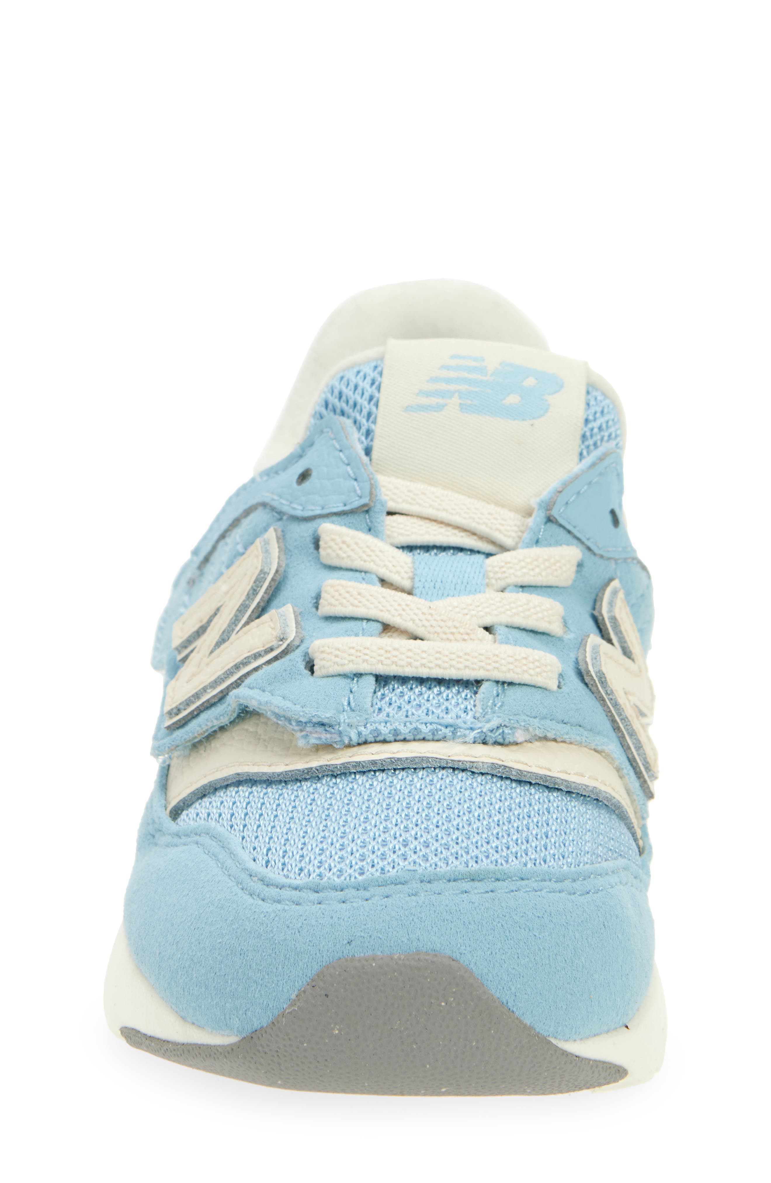 New Balance 997R Hook & Loop Sneaker, Alternate, color, Chrome Blue/ Linen