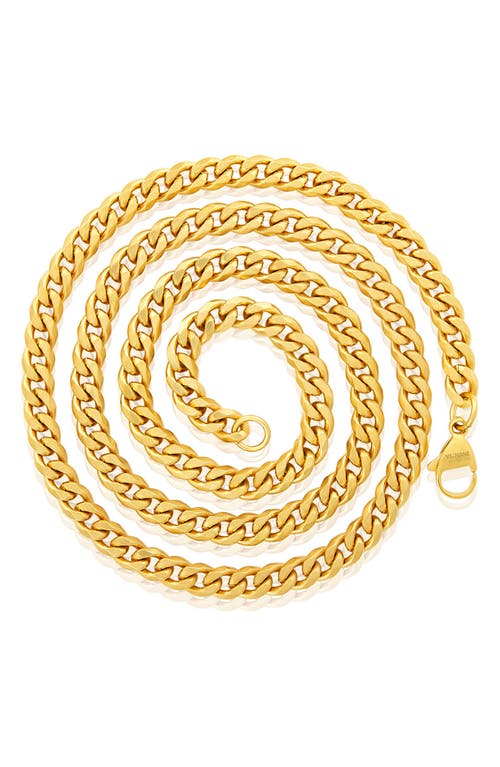 West Coast Jewelry Mens' 6mm Curb Link Chain Necklace In Gold
