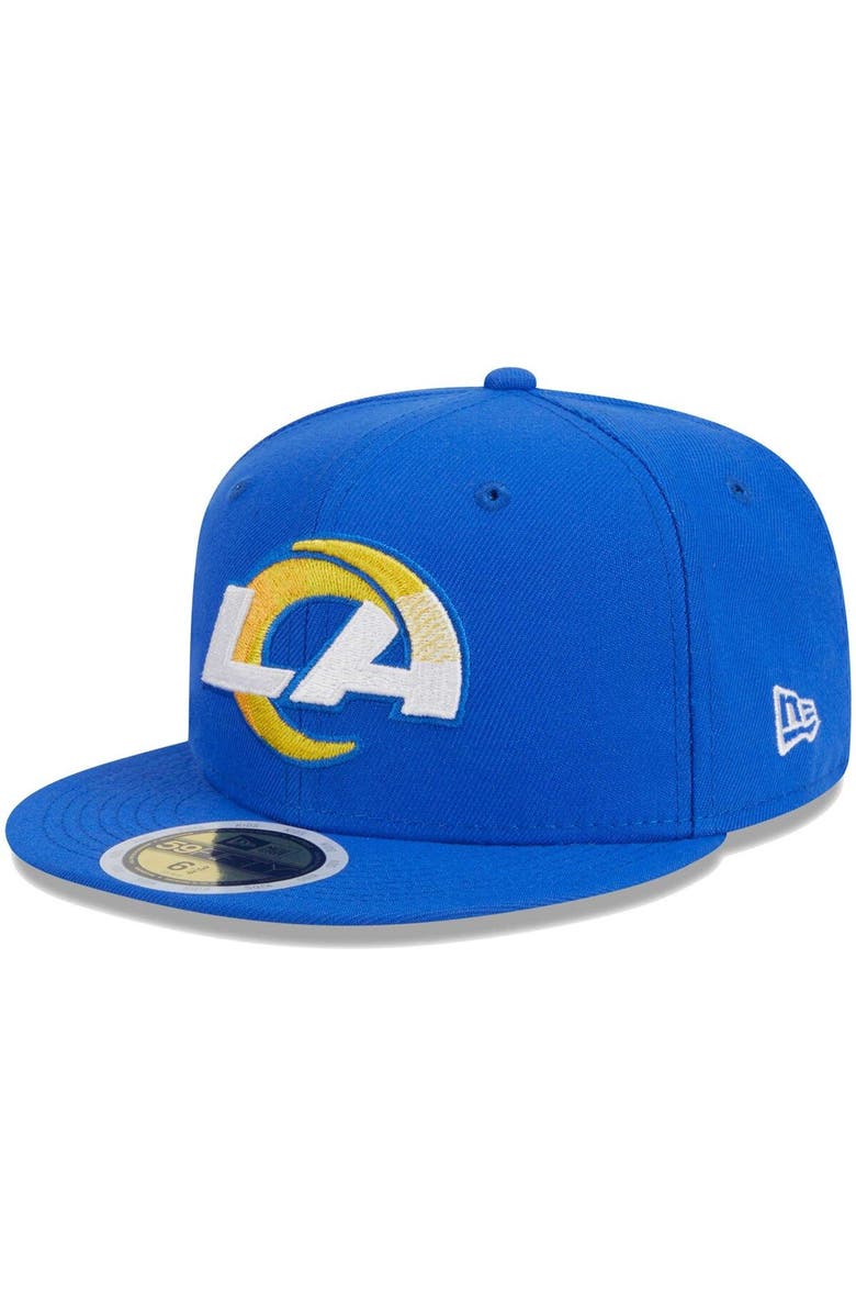 New Era Youth New Era Royal Los Angeles Rams  Main 59FIFTY Fitted Hat, Main, color, Royal