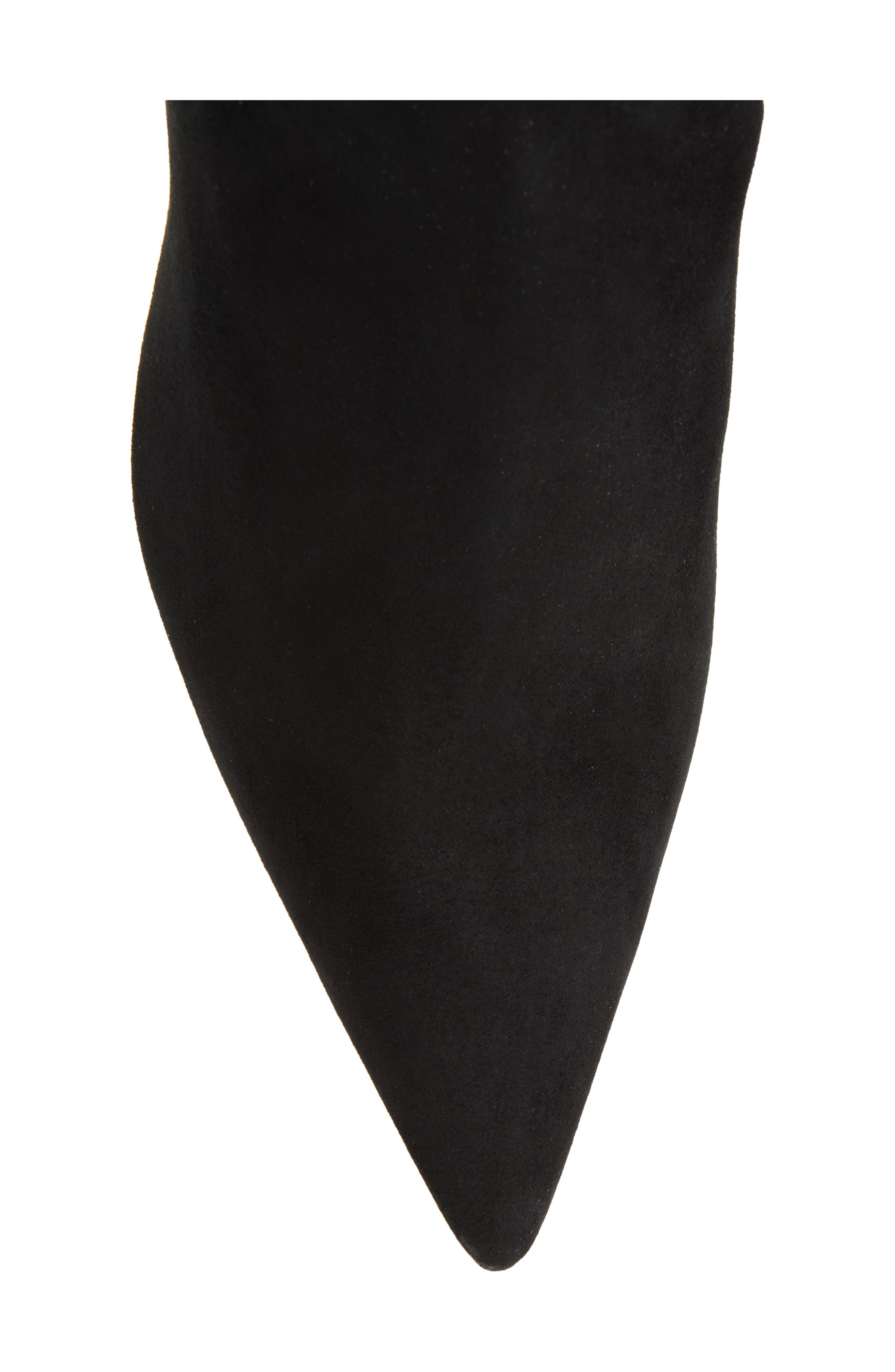 Shine 75 Pointed Toe Bootie, Alternate, color, BLACK
