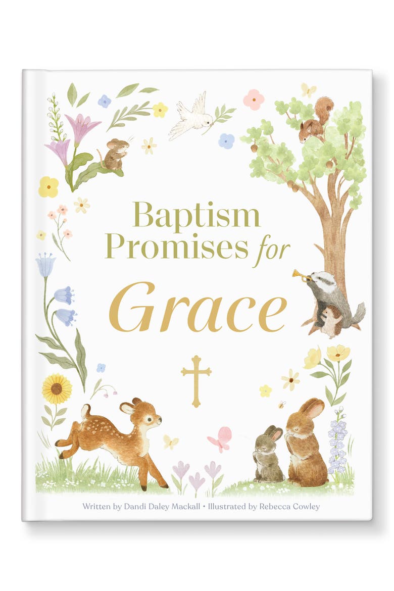 Baptism Promises Book, Main, color, WHITE