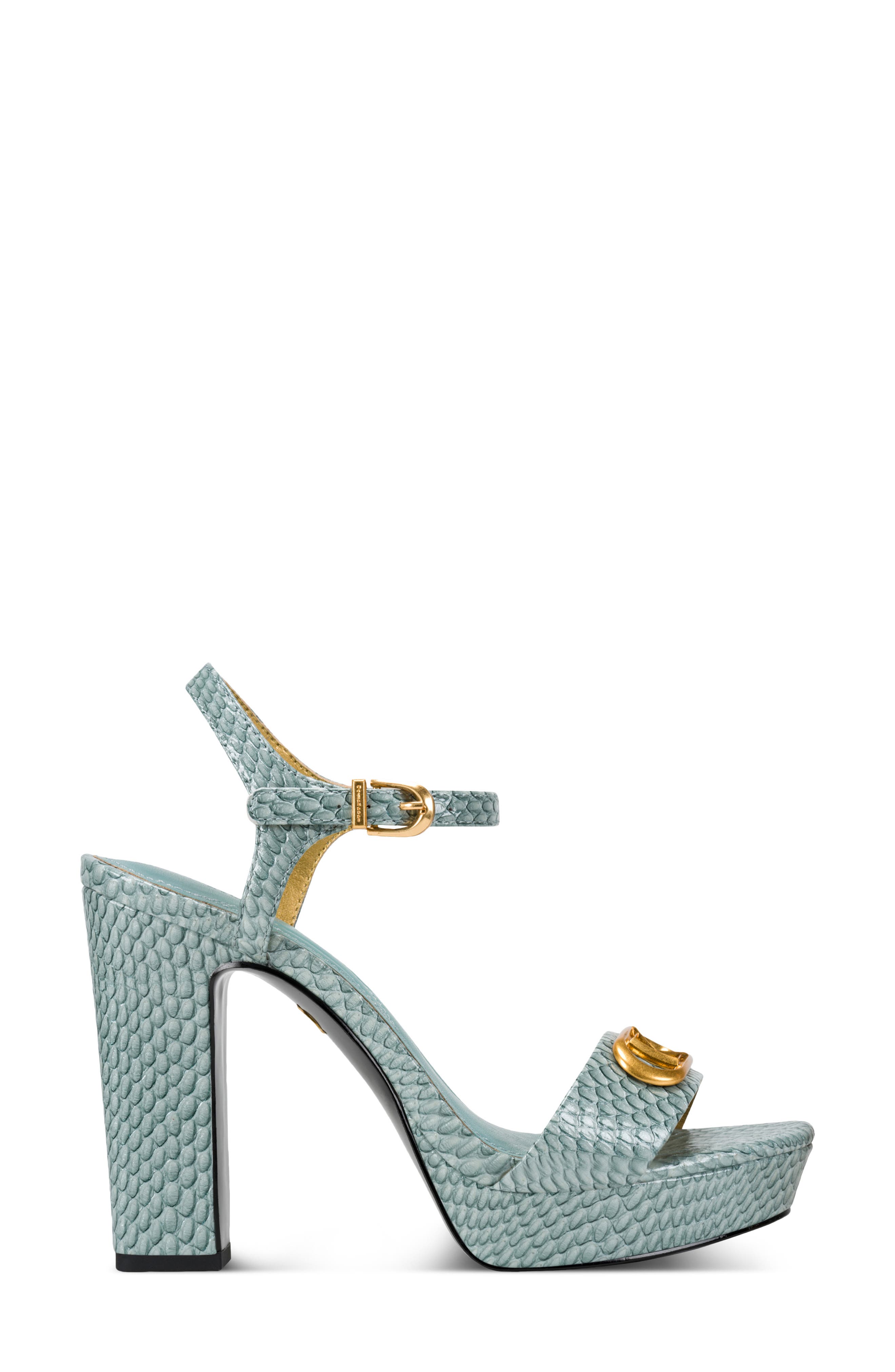 DKNY Shepard Ankle Strap Platform Sandal, Alternate, color, 