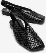Forever & Always Shoes Delizia Leather Slingback Shoe