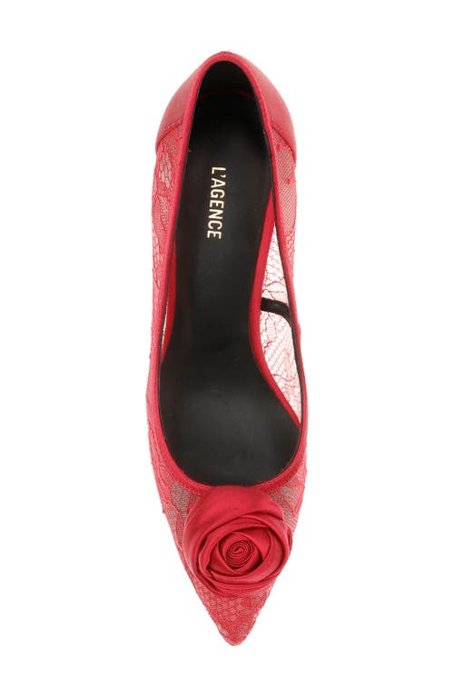 L AGENCE L'AGENCE FOSETTE POINTED TOE PUMP