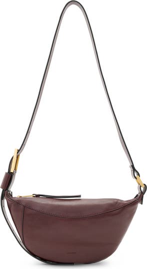 AllSaints Luna Leather Crossbody Bag | Nordstrom