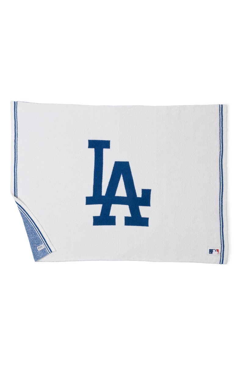 Barefoot Dreams<sup>®</sup> CozyChic<sup>®</sup> Los Angeles Dodgers Throw Blanket, Alternate, color, Dodgers Multi