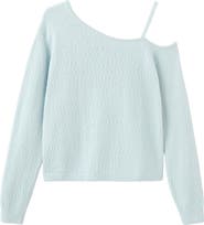 MANGO TEEN Cold Shoulder Sweater