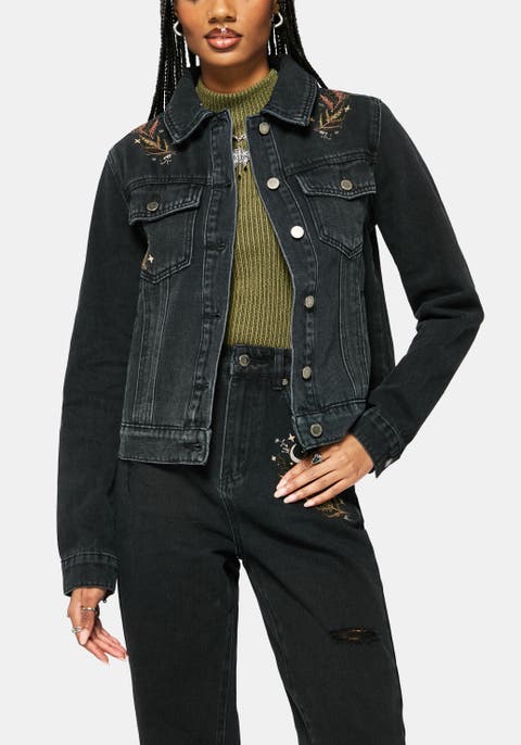 Abellona Embroidered Denim Jacket