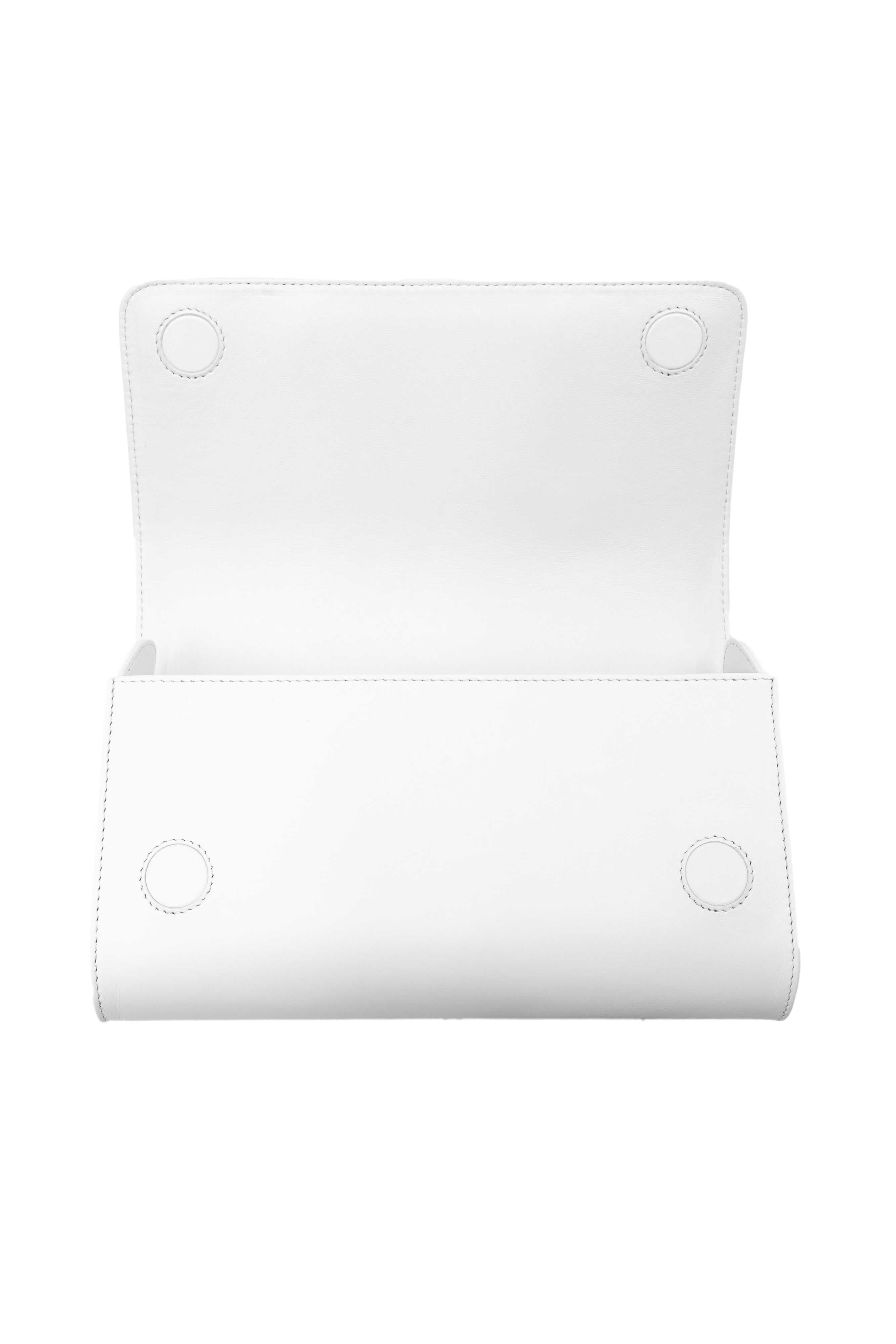 PERRIN PARIS L'Eiffel Clutch Lucid, Alternate, color, White / Transparent