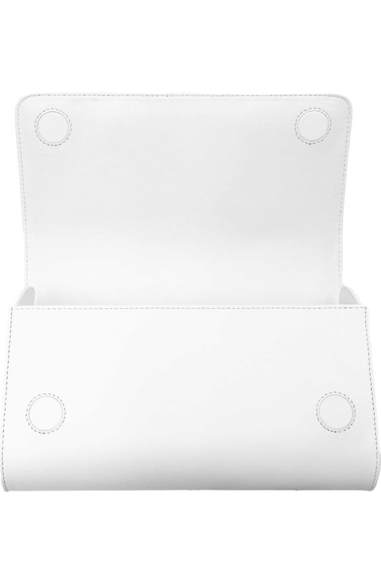 PERRIN PARIS L'Eiffel Clutch Lucid, Alternate, color, White / Transparent