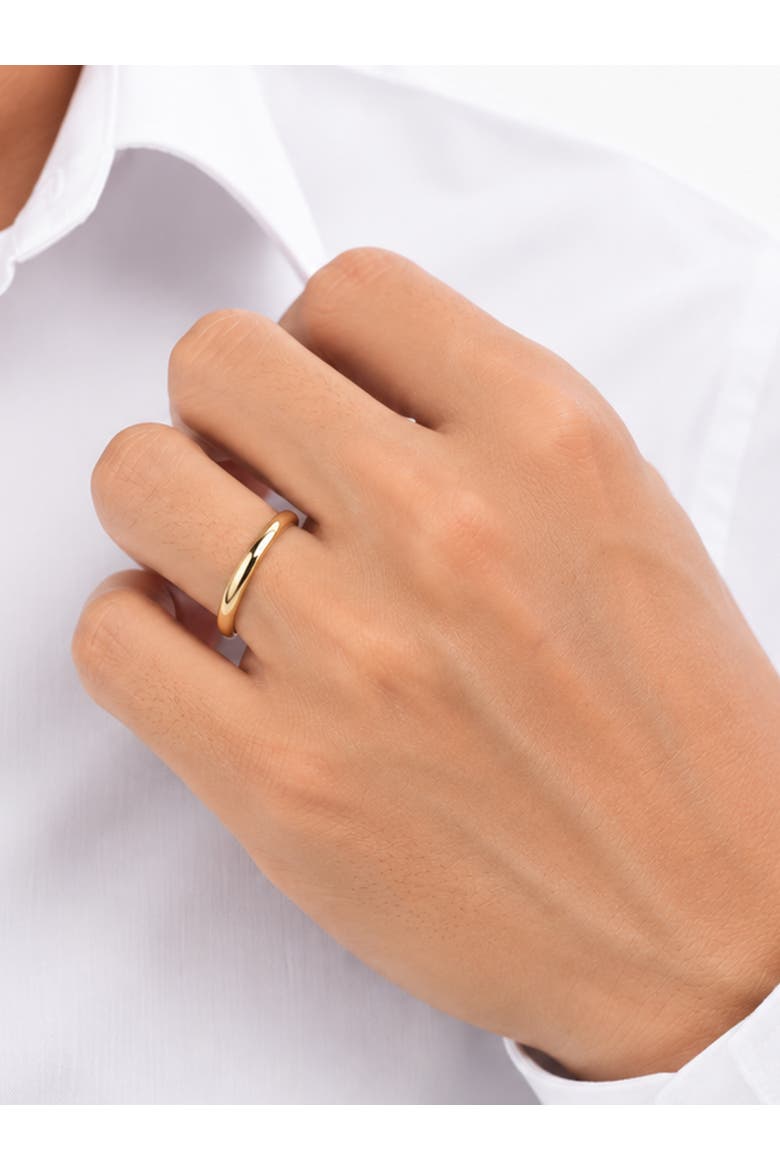 2mm Dome Forever Band Ring in 14K Gold, Alternate, color, Gold