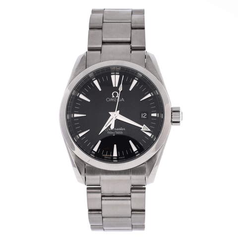 Seamaster Aqua Terra 150M Co-Axial Chronometer Automatic Watch Stainless Steel 36
