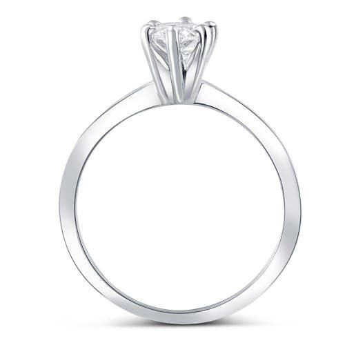 Bliss Diamond Platinum .72ct Marquise Natural Certified Diamond Solitaire Engagement Ring In Platinum
