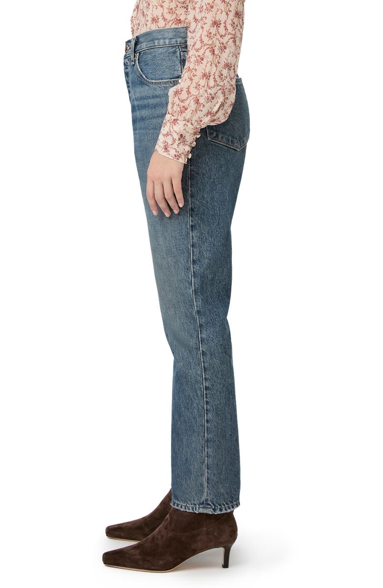 Billy High Waist Ankle Straight Leg Jeans