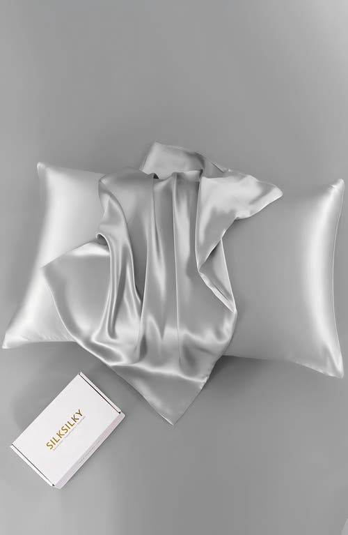 Silksilky 22momme Mulberry Silk Hidden Zipper Pillowcase