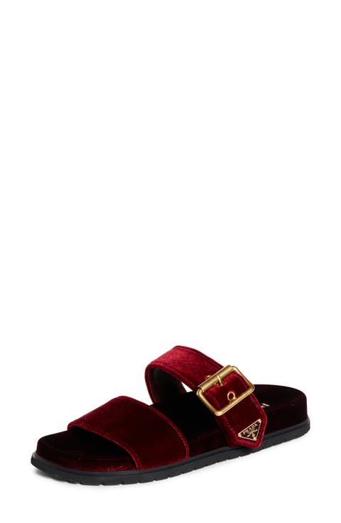 Women's Burgundy Mules & Slides | Nordstrom