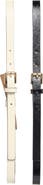 Kate Spade New York Pack of 2 Assorted Belts