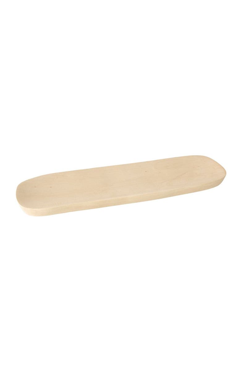 kanju Interiors Organic Wooden Rectangle Bread Platter, Main, color, Beige
