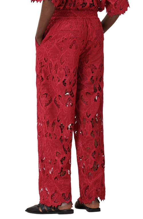 Allsaints Charli Floral Lace Wide Leg Pants