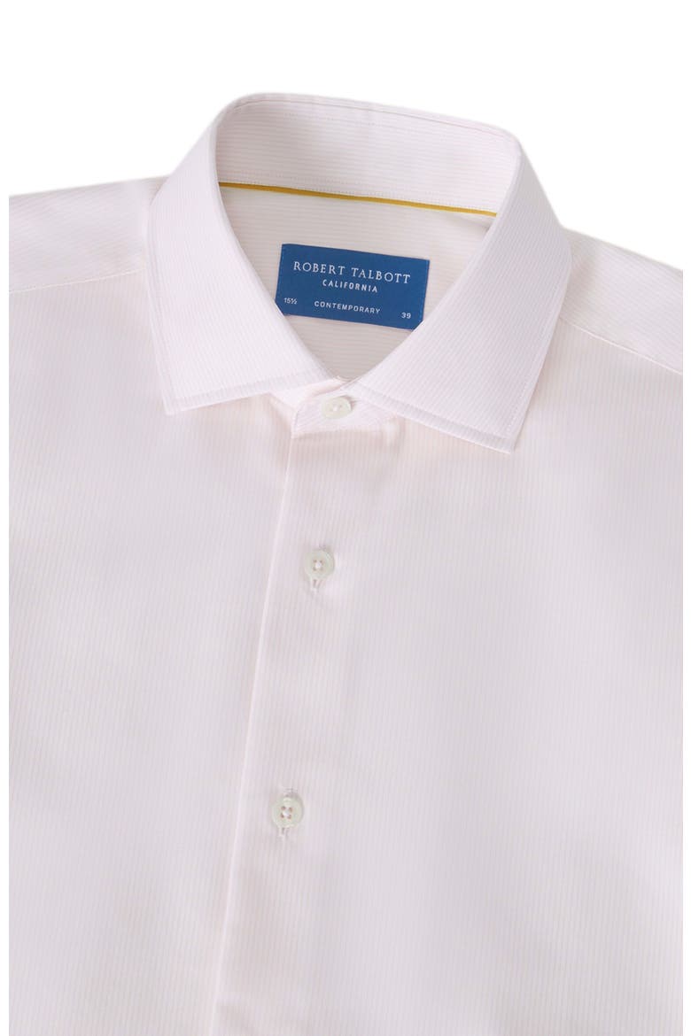 Reynolds Thin Stripe Shirt, Alternate, color, Pink
