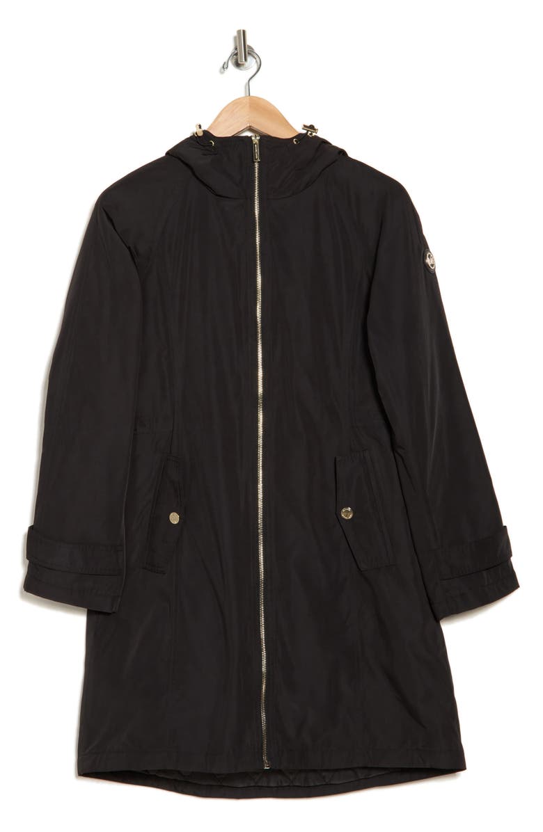 Michael Kors Longline Hooded Coat, Alternate, color, 
