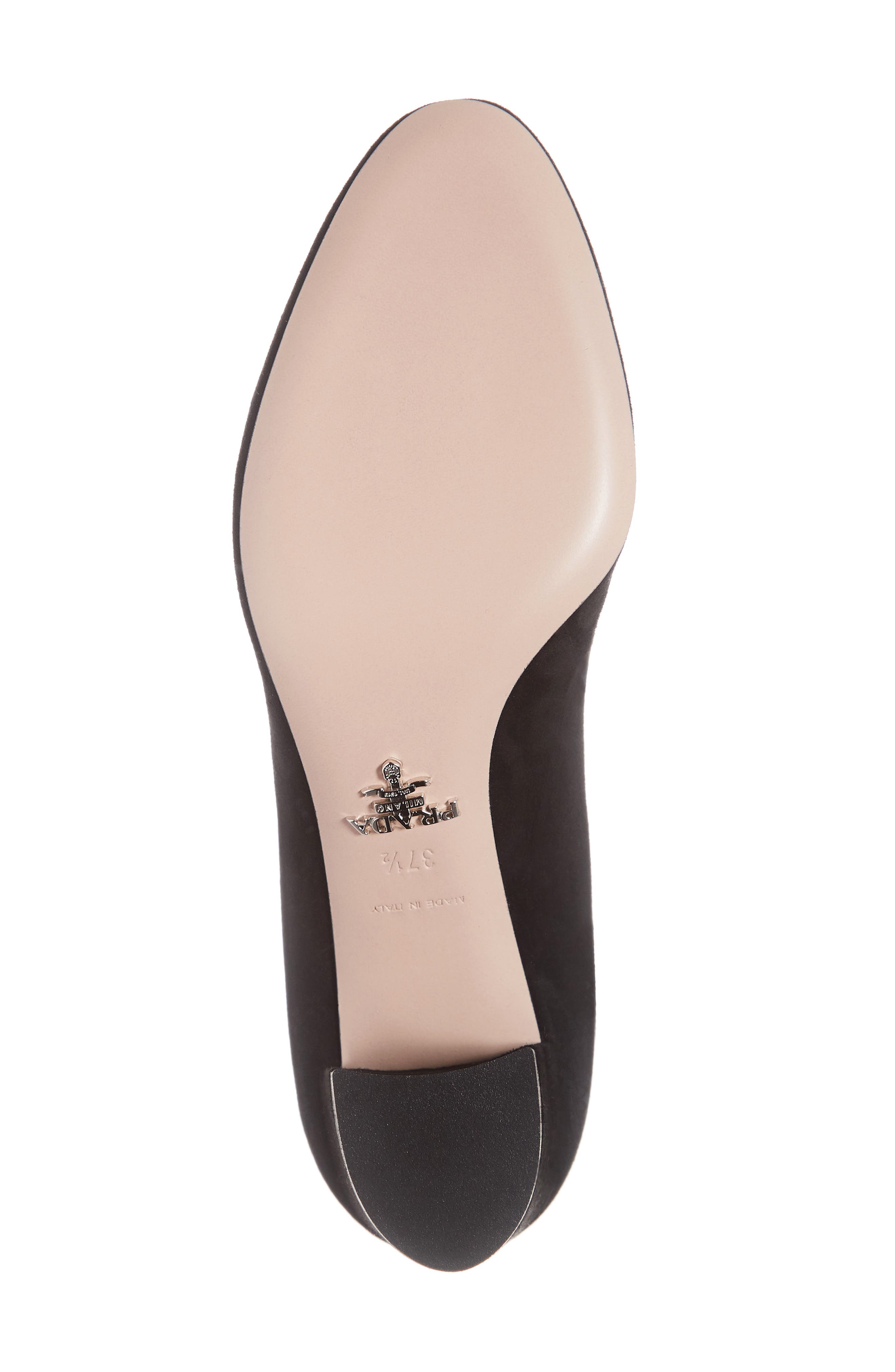 Prada Round Toe Pump, Alternate, color, 