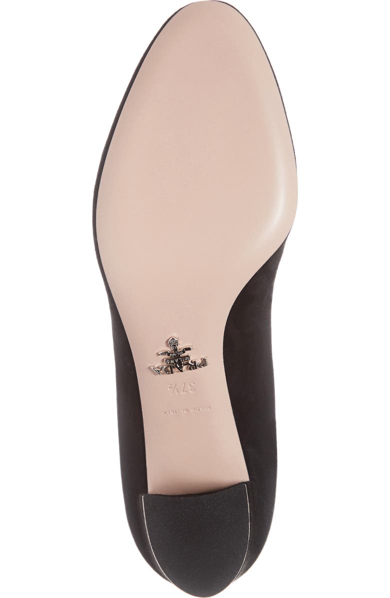 Prada Round Toe Pump, Alternate, color,