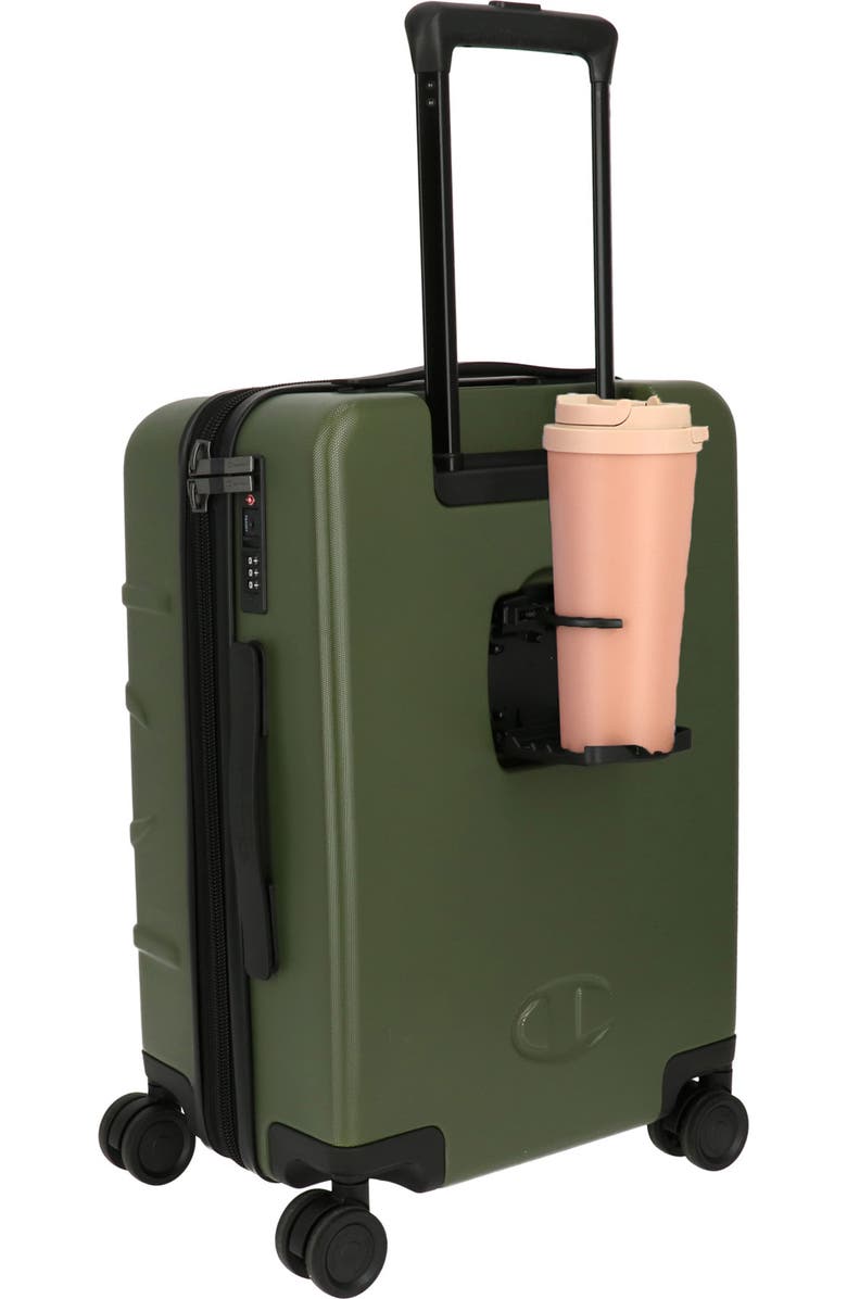 Champion Arean 21-Inch Expandable Spinner Carry-On, Alternate, color, Chive