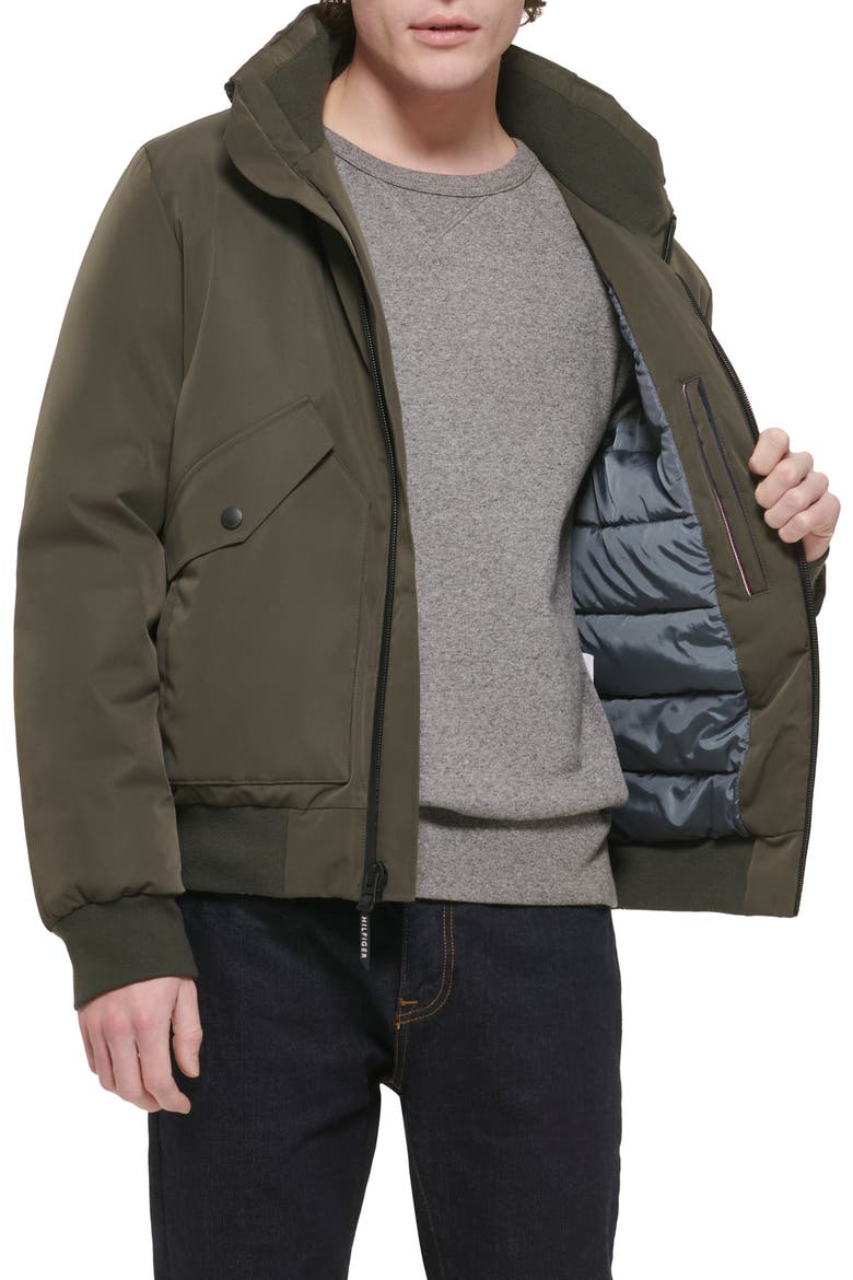 Arctic Bomber Jacket, Alternate, color, OLIVE