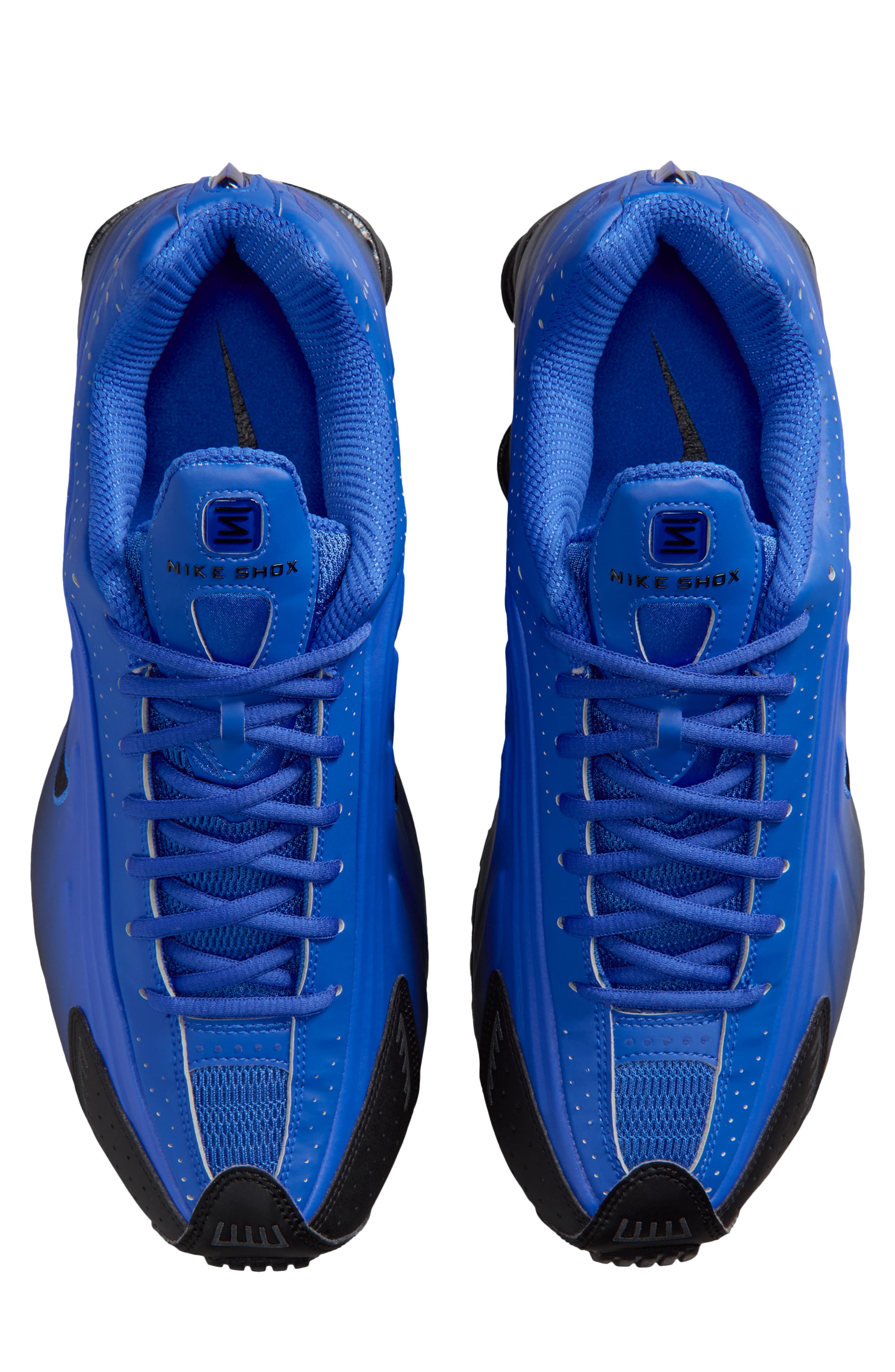 Shox R4 SE Sneaker, Alternate, color, RACER BLUE/ BLACK/ BLACK