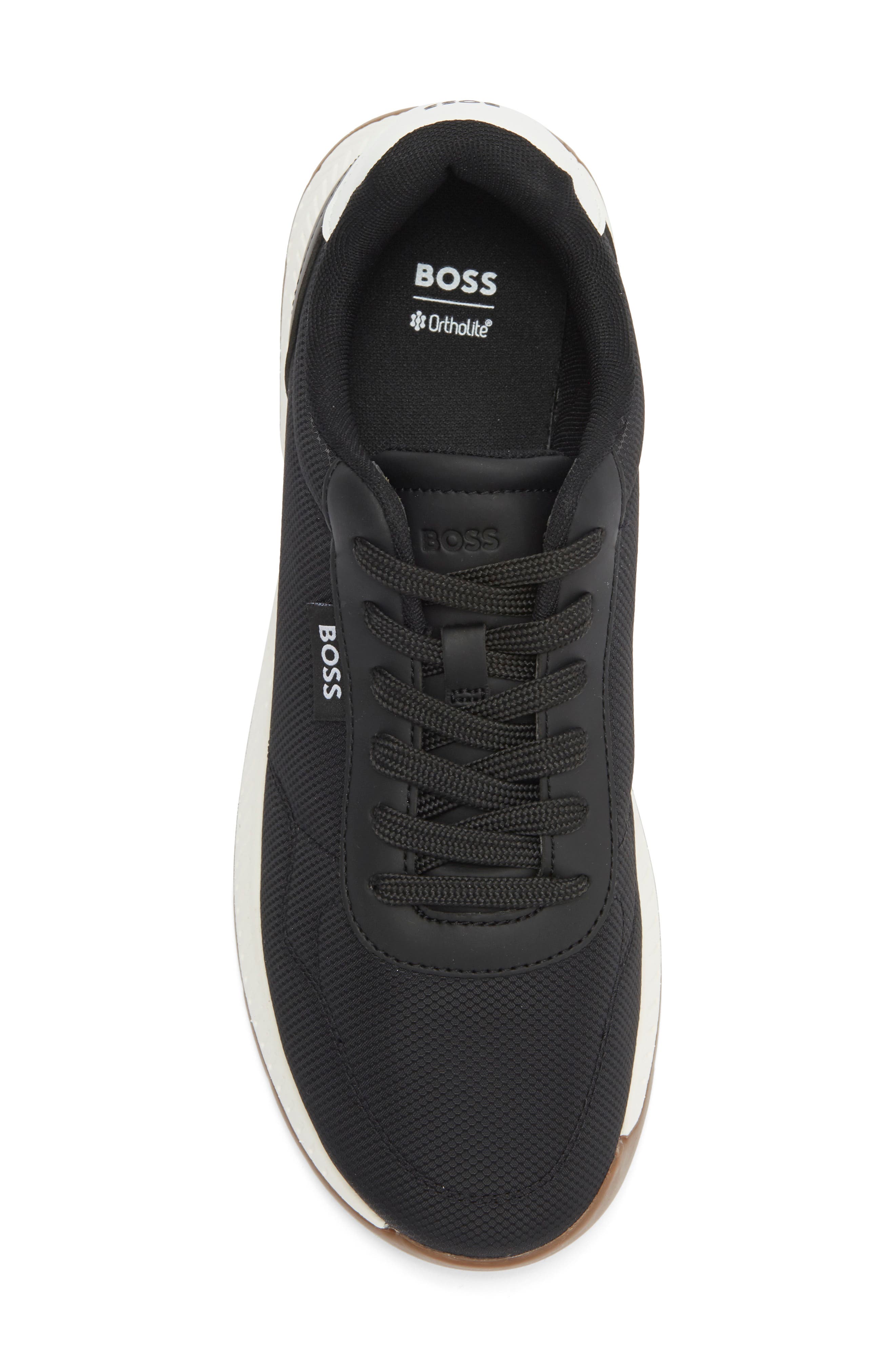 Titanium Runn Sneaker, Alternate, color, BLACK