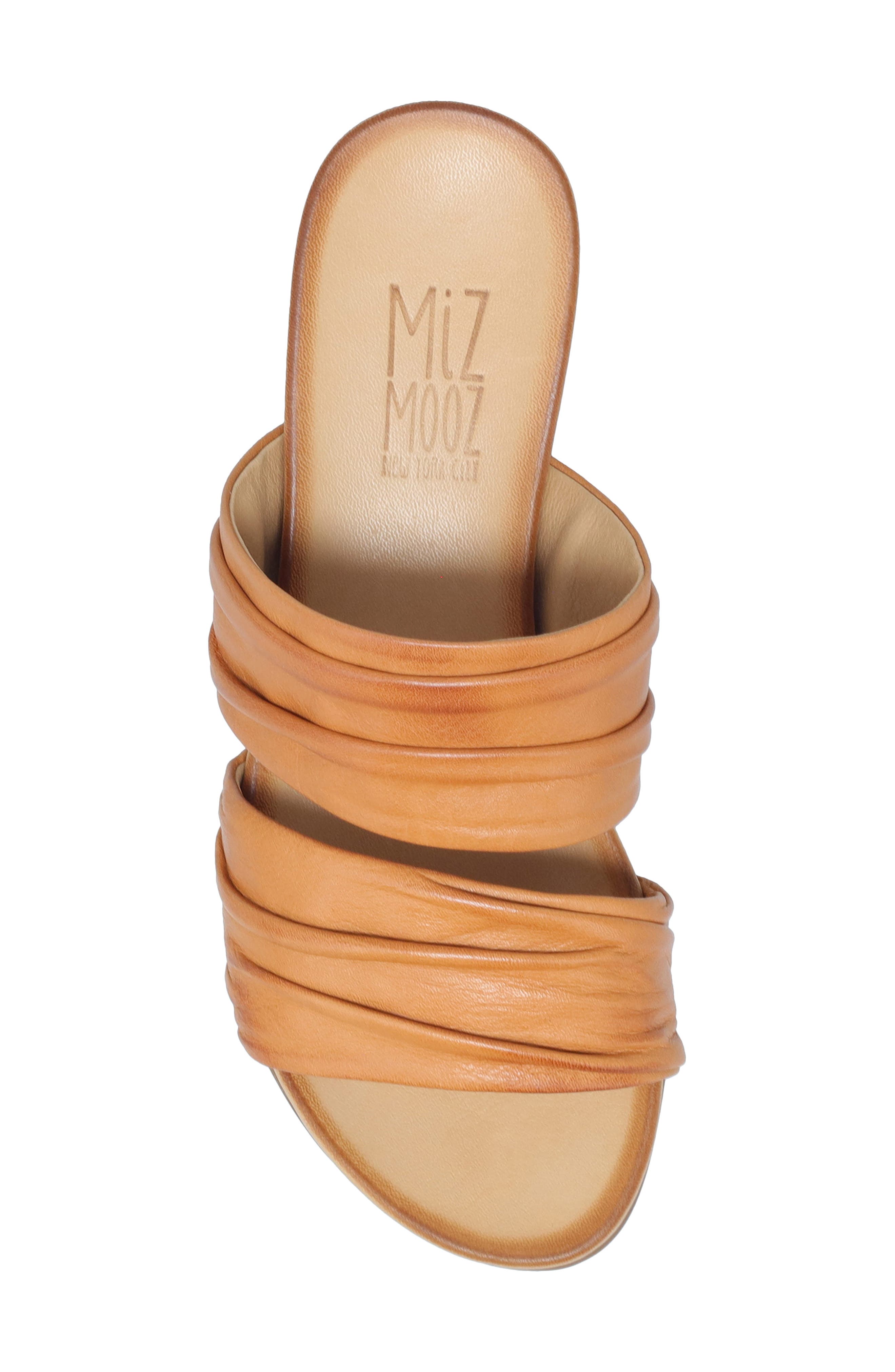 Terrie Slide Sandal, Alternate, color, BRANDY