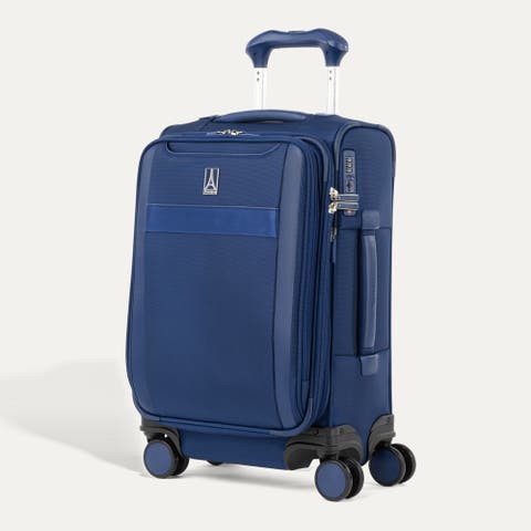 Versapack + Lightweight Softside Expandable 20" Compact Carry On Spinner Luggage