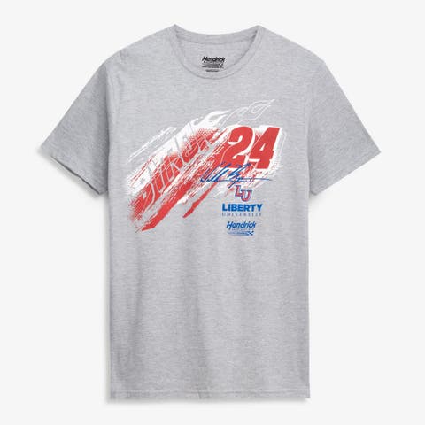 Men's Classic Ink Heather Gray William Byron Liberty T-Shirt
