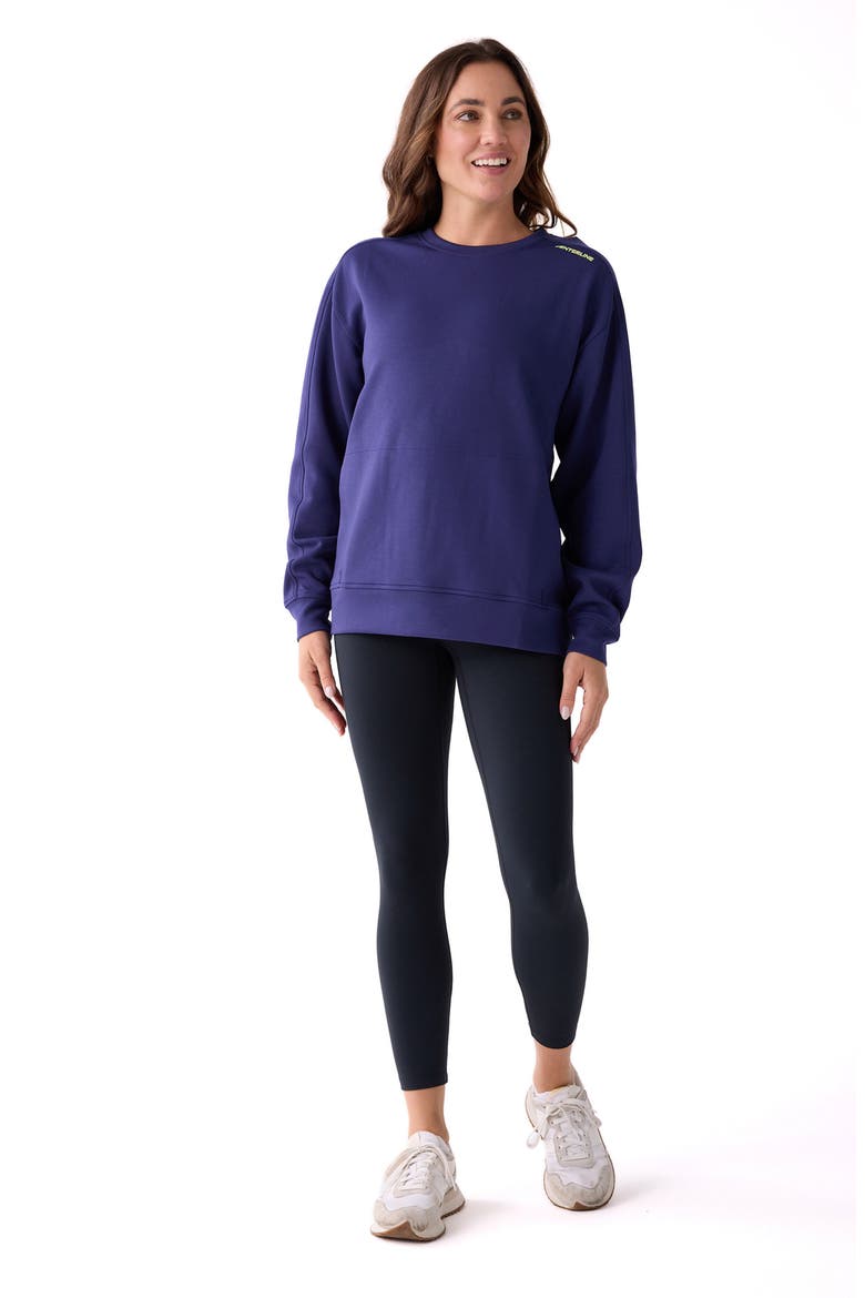 Après Women's Crew Sweatshirt, Alternate, color, Midnight Dusk