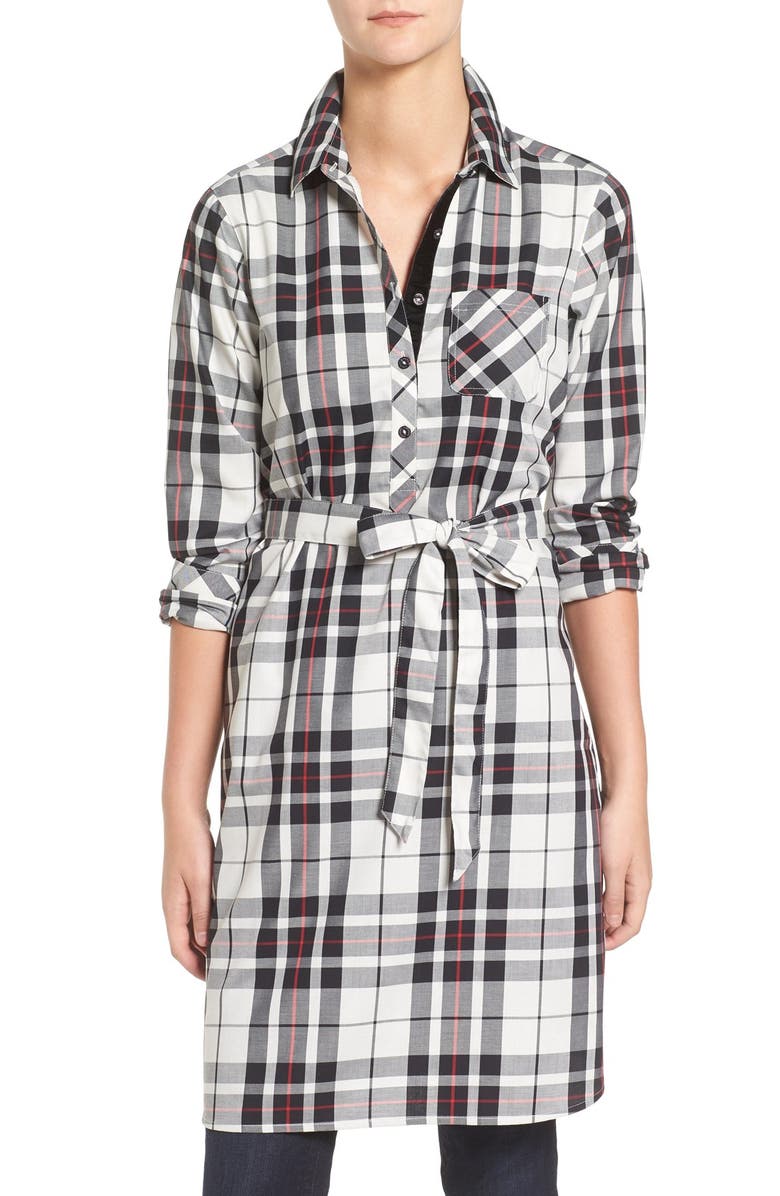 Foxcroft Tartan Wrinkle Free Tunic, Main, color, 