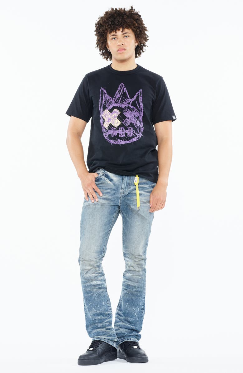 Cult of Individuality Shimuchan Cotton Graphic T-Shirt, Alternate, color, Black