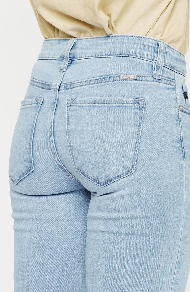 KanCan Willowbrook Essentials Mid Rise Ankle Skinny Jeans, Alternate, color, Light Wash