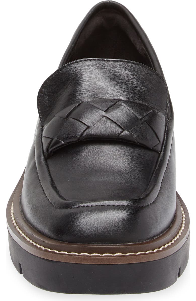Nordstrom Torie Platform Loafer, Alternate, color, Black