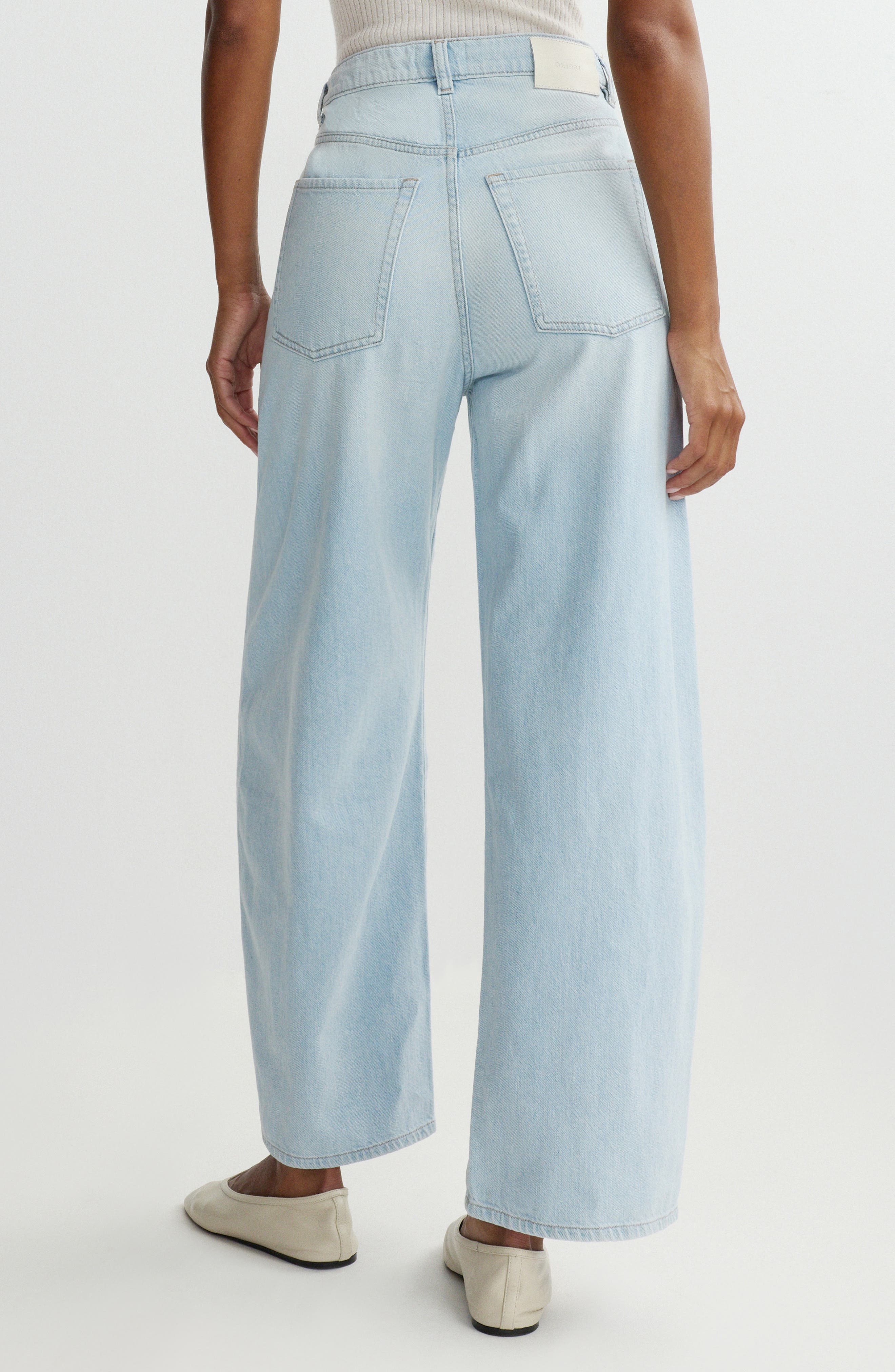 Taylor Drawstring Ankle Relaxed Barrel Jeans - image 2