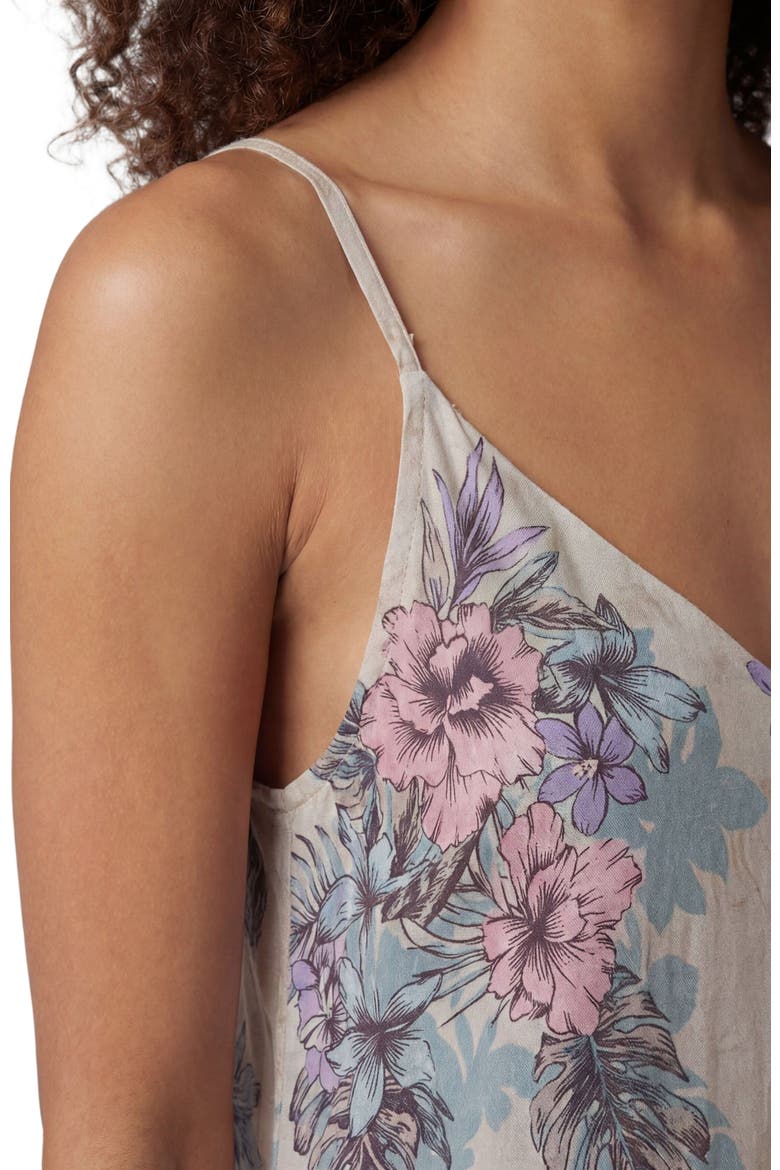 Exotic Floral Womens Linen Oversized Dress, Alternate, color, EXOTIC FLORAL NATURAL