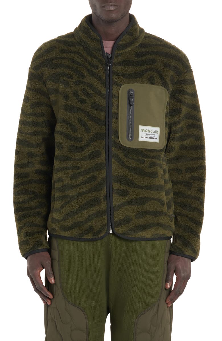 Moncler Genius x Salehe Bembury Zip Fleece Jacket, Main, color, 