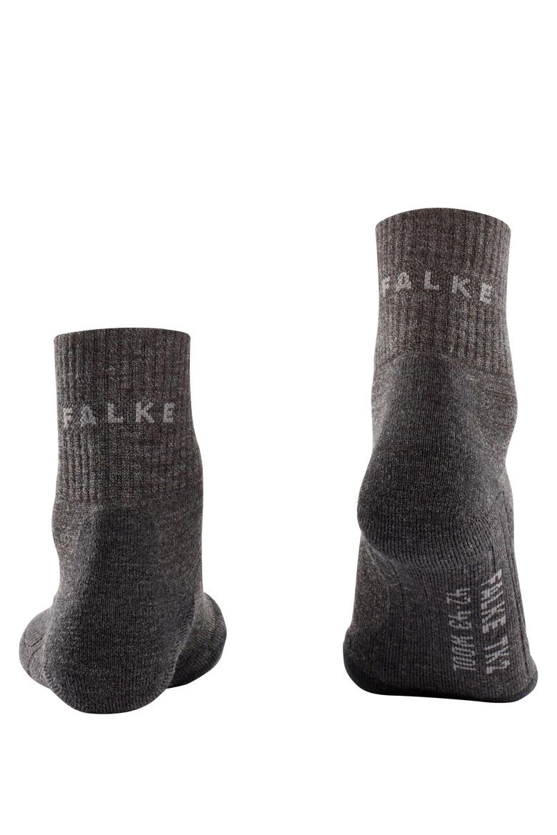 TK2 Explore Wool Short Hiking Socks, Alternate, color, Smog