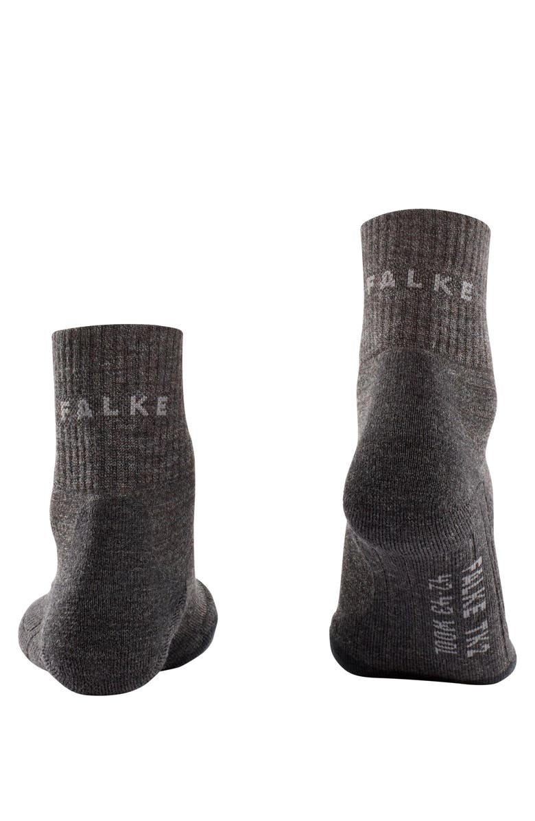 Falke TK2 Explore Wool Short Hiking Socks, Alternate, color, Smog