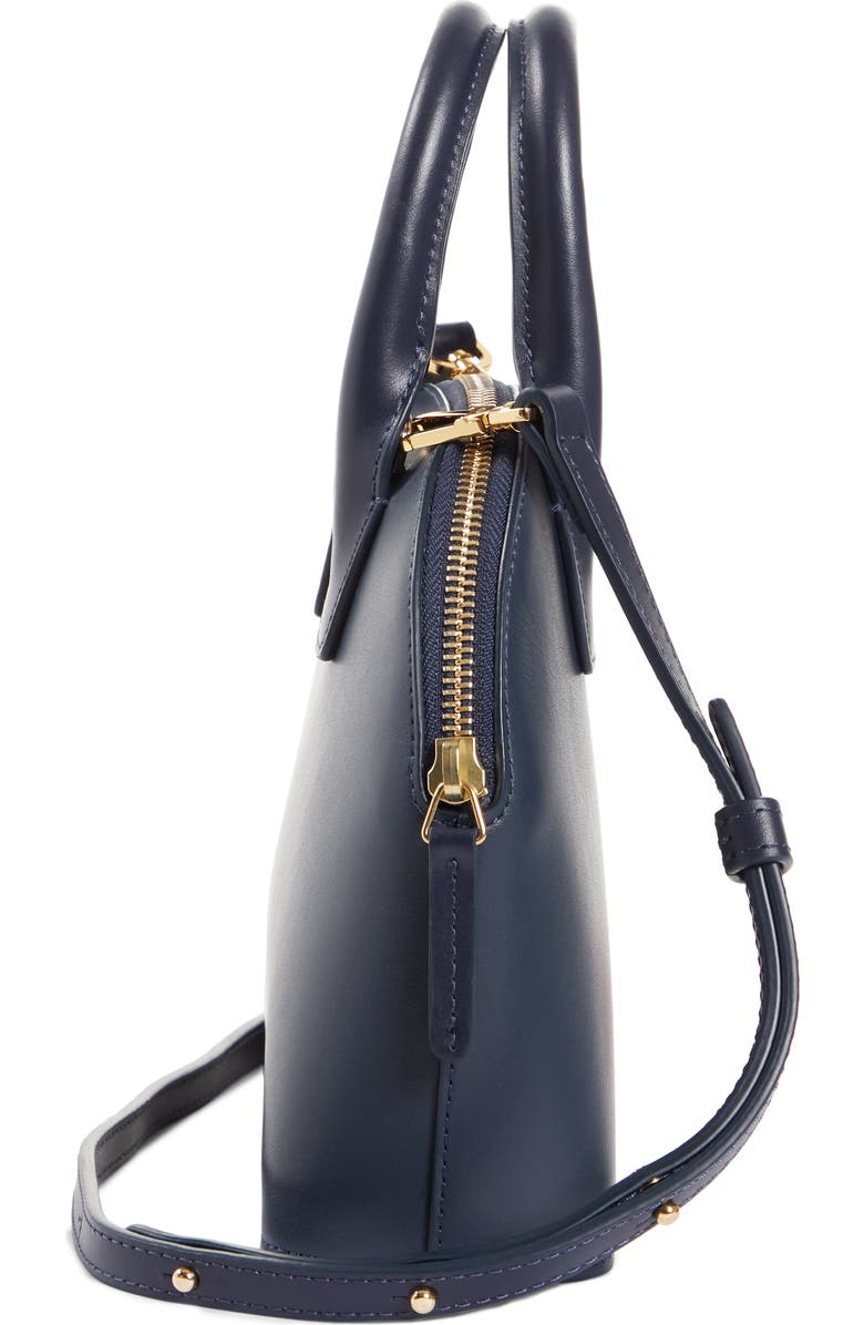 Mansur Gavriel Mini Top Handle Rounded Leather Bag, Alternate, color,